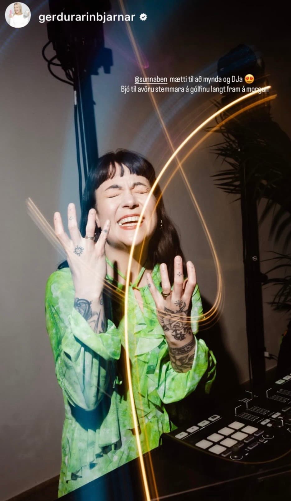 Mynd úr myndasafni DJ Sunna Ben