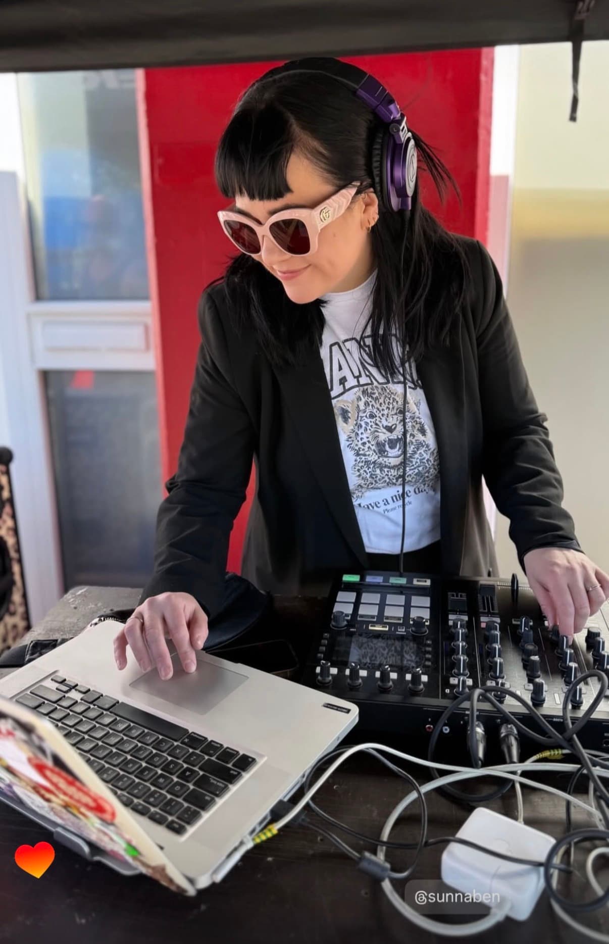 Mynd úr myndasafni DJ Sunna Ben
